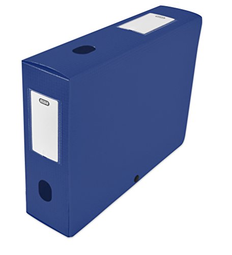 ELBA 400094582 Heftbox zu montieren Rücken 80 mm Polypropylen blickdicht 24 x 32 cm blau von Oxford