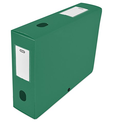 ELBA 400094584 Heftbox zu montieren Rücken 80 mm Polypropylen blickdicht 24 x 32 cm grün von Oxford