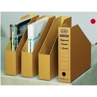 ELBA Archiv-Stehsammler tric system Wellpappe braun , DIN A4 von Elba