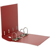 ELBA Doppelordner 2x A5 quer Polyvinylchlorid (PVC) rot von Elba