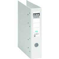 ELBA Doppelordner 2x A5 quer Polyvinylchlorid (PVC) weiß von Elba