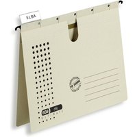 ELBA chic Ultimate Hängehefter kaufmännische Heftung DIN A4 chamois von Elba