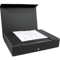ELBA Heftbox 6,5 cm - schwarz marmoriert ELBA Heftbox 6,5 cm - schwarz marmoriert von Elba
