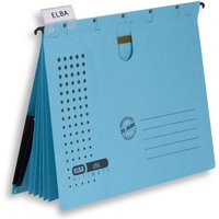 ELBA chic Ultimate Personalhefter kaufmännische Heftung DIN A4 blau von Elba