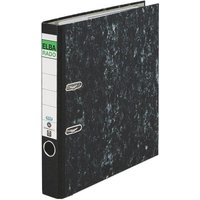ELBA rado Wolkenmarmor Ordner schwarz marmoriert Karton 5,0 cm DIN A4 von Elba