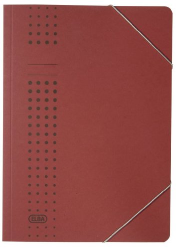 Eckspanner Chic f. A4 bordeaux von Elba