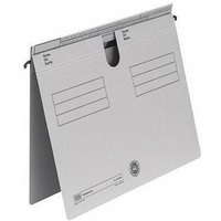 Elba - Hängehefter Sorte 81 din A4 250g/m² Manilakarton recycelt grau von Elba