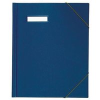 Elba - Umlaufmappe colors din A4 1.200g/m² Karton/PVC ummantelt blau von Elba