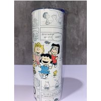 Peanuts Snoopy Personalisierter Kaffeebecher von ElbancolCrafts