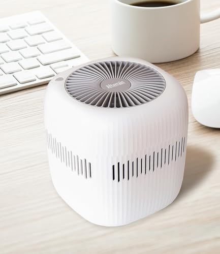 Elbe Inno Mini Klein Luftbefeuchter 2.5Litre，Verdunster Air Humidifier Bedroom Büro Hotel USB Schlafzimmer ohne Nebel, Klein Kinderzimmer Baby Akku von Elbe Inno