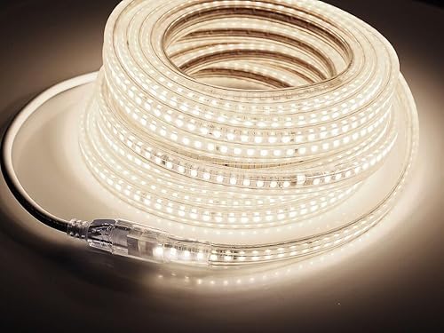 Elbe Z152 10mm NeutrahlWeiß slim led strip Leiste streifesuperhell 2835 leds wasserdicht Ip68 (15m) von Elbe Inno