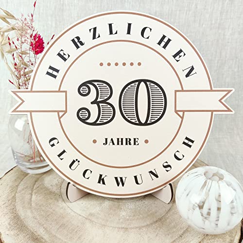 30 Geburtstag Männer/Frauen - Holzscheibe mit eigenem Text - Geburtstag 30, 30. Geburtstag Männer Geschenk 30. Geburtstag Deko 30 Geburtstag Mann 30, 30 Jahre - Personalisierbar mit Namen aus Holz 30 Geburtstag Männer/Frauen - Holzscheibe mit eigenem Text - Geburtstag 30, 30. Geburtstag Männer Geschenk 30. Geburtstag Deko 30 Geburtstag Mann 30, 30 Jahre - Personalisierbar mit Namen aus Holz von Elbeffekt