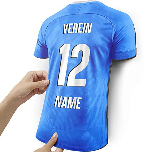 Elbeffekt Trikotlampe für Rostock Fans aus Holz - personalisierbares Geschenk - schenke dein individuellen Rostock Fanartikel aus Echtholz von Elbeffekt