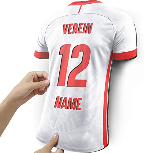 Elbeffekt Trikotlampe für Leipzig Fans aus Holz - personalisierbares Geschenk - schenke dein individuellen Leipzig Fanartikel aus Echtholz von Elbeffekt