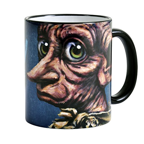 Elbenwald Harry Potter Tasse Dobby Hero Rundumdruck mit Spruch Keramik 320 ml blau von Elbenwald