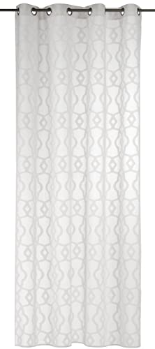 Elbersdrucke Granada 00 Fertigdekoration, Polyester, weiß, 255 x 140 cm von Elbersdrucke