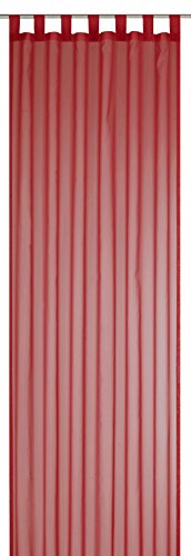 Elbersdrucke Fertigdeko, Rot, 145 x 300 cm von Elbersdrucke