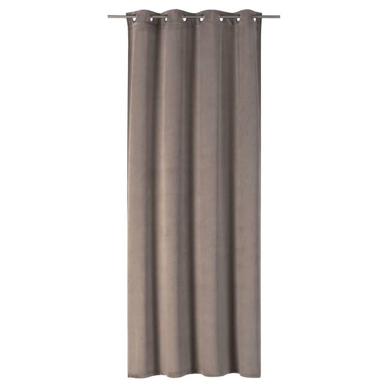 Elbersdrucke Ösenschal 'Odeon 06' braun 255 x 140 cm von Elbersdrucke