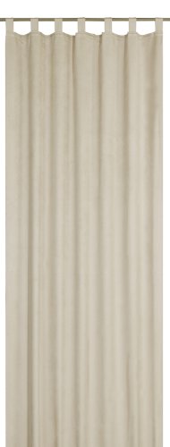 Elbersdrucke Tiziano 09 Fertigdekoration, Polyester, Creme-beige, 255 x 140 cm von Elbersdrucke