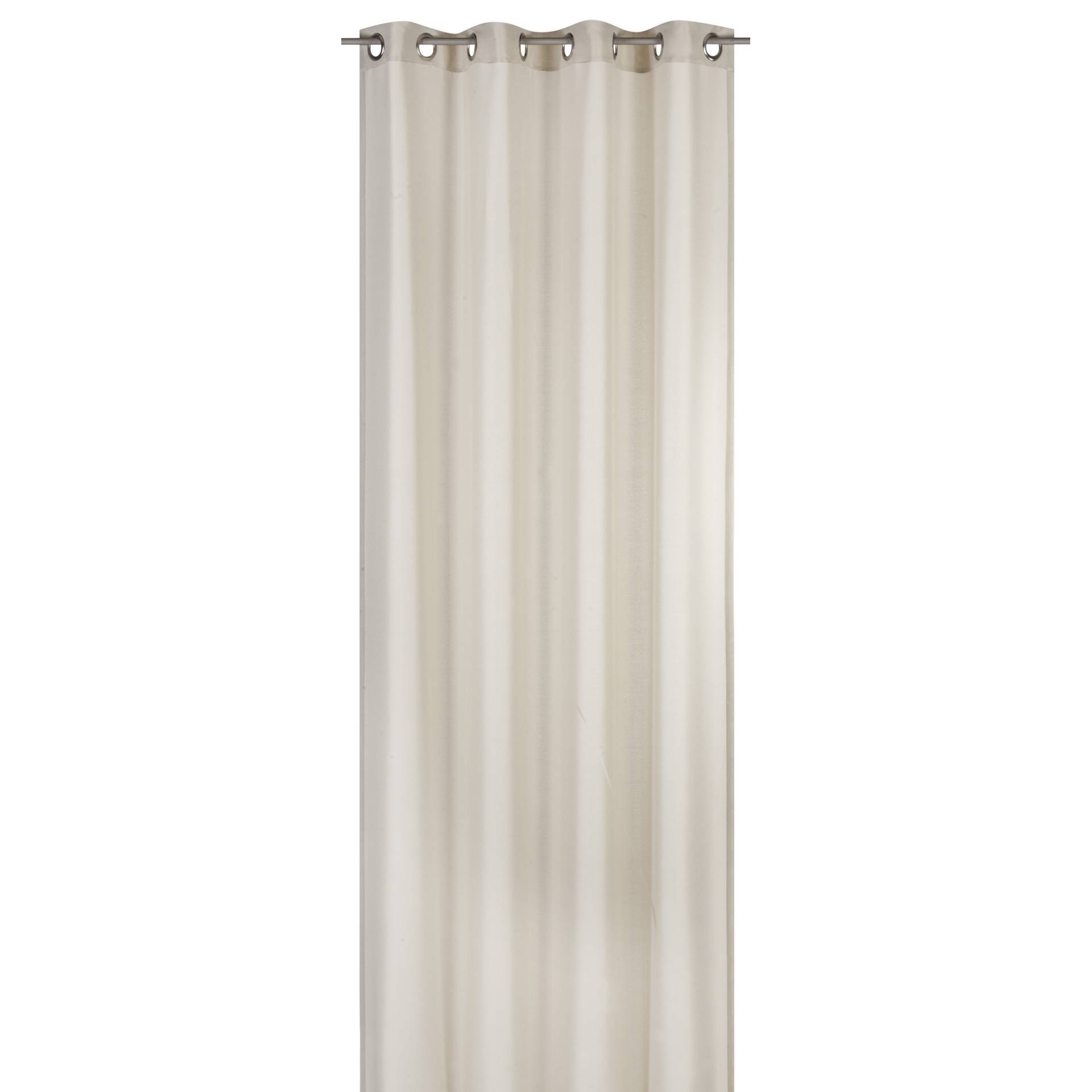 Elbersdrucke Vorhang 'Lino' Ösenschal beige 255 x 140 cm Elbersdrucke Vorhang 'Lino' Ösenschal beige 255 x 140 cm von Elbersdrucke