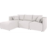 andas Ecksofa "Nöre", (3 Teile), zusammengesetzt aus Modulen, in vielen Bezugsqualitäten und Farben von Andas