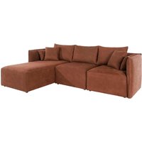 andas Ecksofa "Nöre", (3 Teile), zusammengesetzt aus Modulen, in vielen Bezugsqualitäten und Farben von Andas