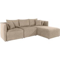 andas Ecksofa "Nöre", (3 Teile), zusammengesetzt aus Modulen, in vielen Bezugsqualitäten und Farben von Andas