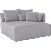 andas Ottomane "Nöre", kurzes Lounge-Modul - zum Zusammenstellen, Breite 138 cm, Tiefe 128 cm von Andas