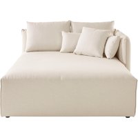 andas Ottomane "Nöre", Lounge-Modul - zum eigenen Zusammenstellen, Breite 138cm, Tiefe 168cm von Andas