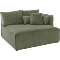 andas Ottomane "Nöre", kurzes Lounge-Modul - zum Zusammenstellen, Breite 138 cm, Tiefe 128 cm von Andas