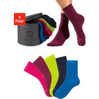 Elbsand Socken, (Dose, 5 Paar), verpackt in praktischer Metalldose von Elbsand