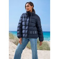Elbsand Steppjacke mit großem seitlichen Logo-Print Elbsand Steppjacke mit großem seitlichen Logo-Print von Elbsand