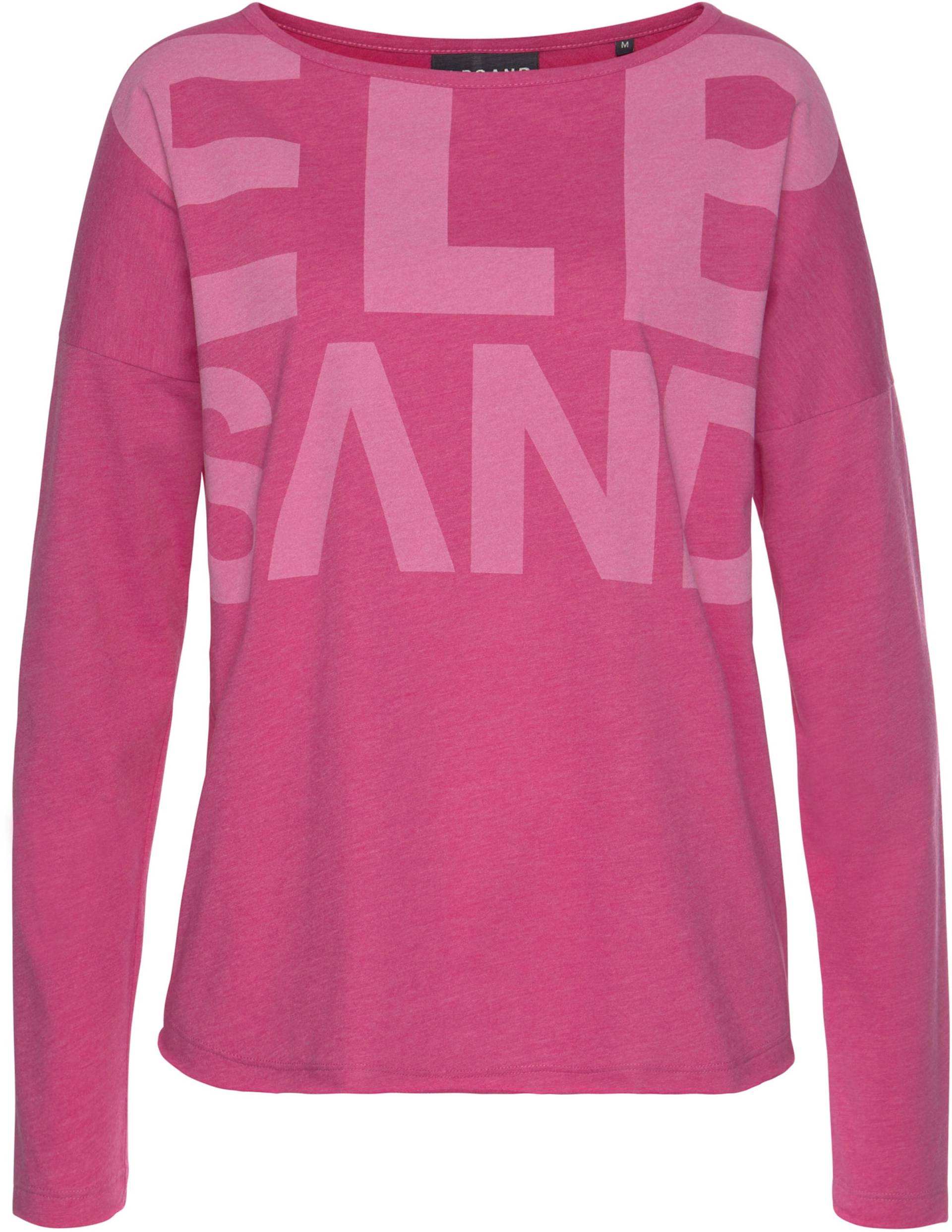 Langarmshirt in pink von Elbsand von Elbsand