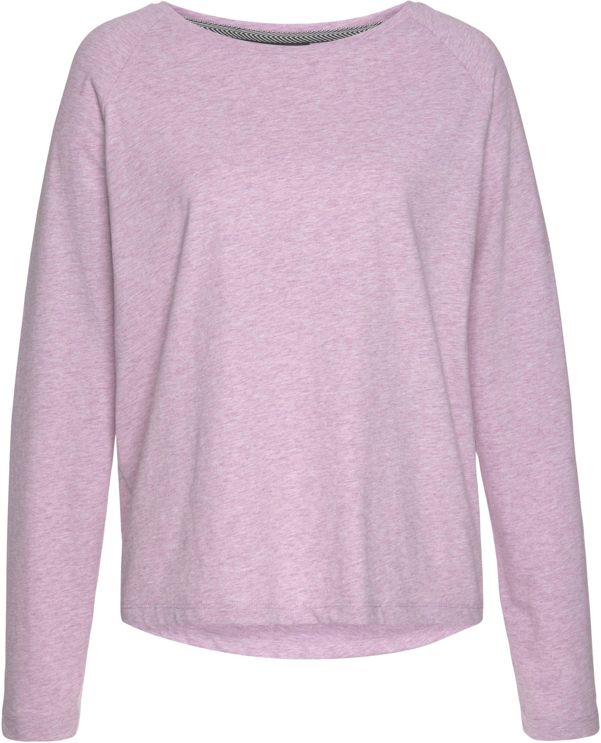 Longsleeve in lila meliert von Elbsand von Elbsand