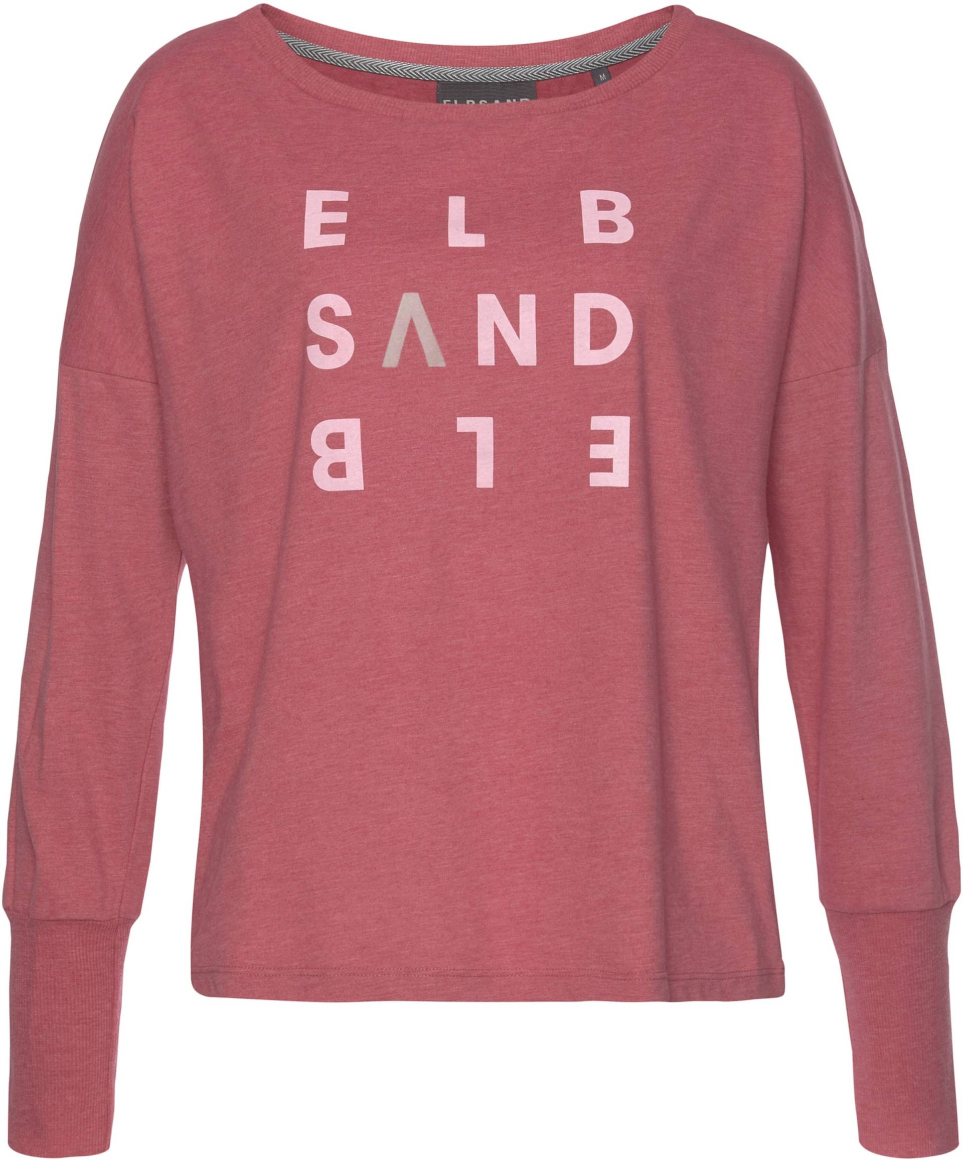 Longsleeve in mauve meliert von Elbsand von Elbsand