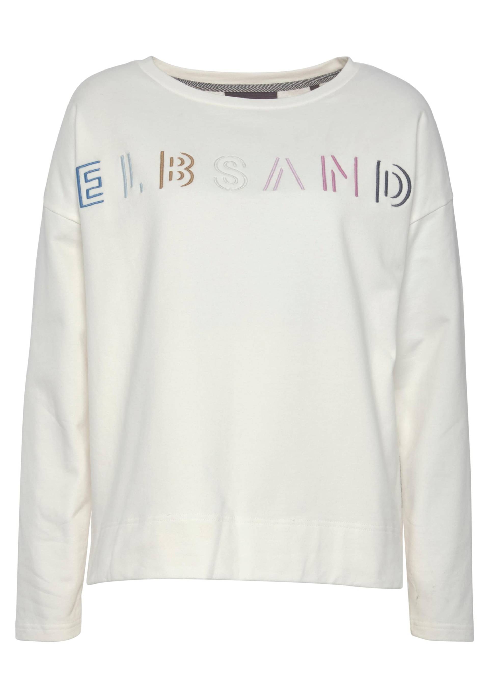 Sweatshirt in weiß von Elbsand von Elbsand