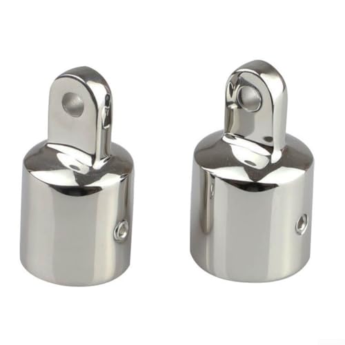 316 Edelstahl Boot Yacht Baldachin Kappe Beschläge Augenendkappen 20–25 mm Marine Grade Hardware für Markisenstangen (22 mm) von Elchuiaby