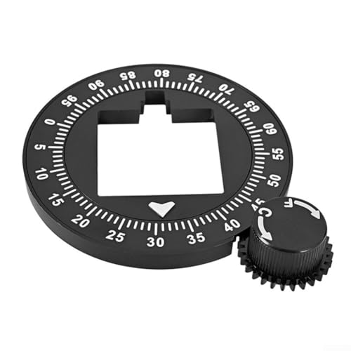 Aluminium-Mahlwerk Einstellrad für Eureka, massives Aluminium-Zifferblatt für Mignon Specialita für Silenzio-Kaffeemühlen von Elchuiaby