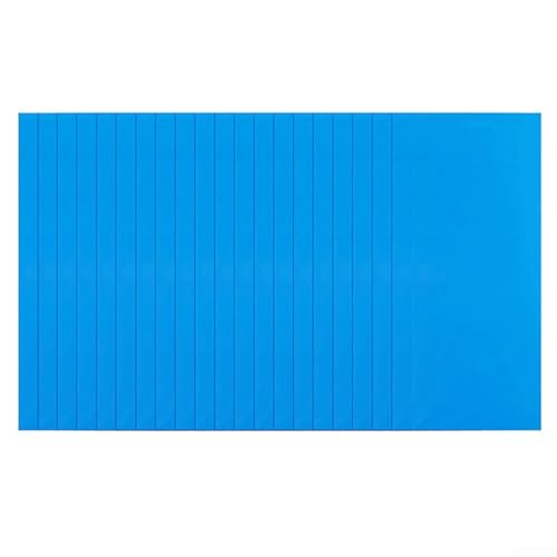 Blaue PVC-Flicken, selbstklebend, für Schwimmbäder, Whirlpools, Luftmatratzen, Reparaturset, 10–20 Stück (20) von Elchuiaby