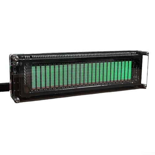 Digitaler Spektrumanalysator mit Uhrfunktion, doppelseitiger Netzeingang, mehrere Display-Modi, Audio-Visualizer Digitaler Spektrumanalysator mit Uhrfunktion, doppelseitiger Netzeingang, mehrere Display-Modi, Audio-Visualizer von Elchuiaby