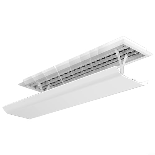 Einziehbarer Luftabweiser, Anti-direktes Blasen, Windschutz für Wand-Klimaanlage, verstellbare Länge, Kühlluftführung, weiß, 40 x 20 cm Einziehbarer Luftabweiser, Anti-direktes Blasen, Windschutz für Wand-Klimaanlage, verstellbare Länge, Kühlluftführung, weiß, 40 x 20 cm von Elchuiaby