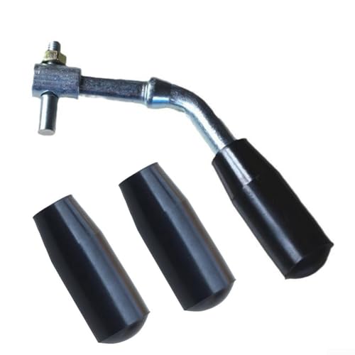 Elchuiaby Ofentürgriff Ersatz Edelstahl für Heizöfen Kessel Kamine 1cm Durchmesser Silber Schwarz von Elchuiaby