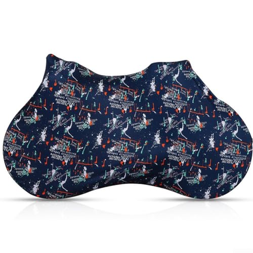 Fahrrad-Staubschutz für den Innenbereich, für 24-27,5 Zoll und 700 C Rennräder oder Mountainbikes, elastischer Rand, Polyester-Spandex-Gewebe, schwarz (B) von Elchuiaby