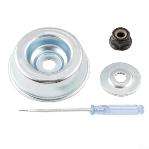 Gartenwerkzeug Grasschneider Klinge Adapter Kit 4-teiliges Set Legierung Rasenmäher Zubehör für Trimmer Effiziente Leistung von Elchuiaby