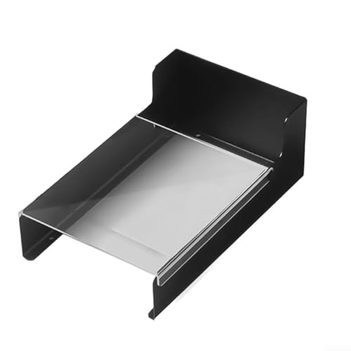 Metall Flip Video Türklingel Regenschutz mit Sonnenschutz, verzinktes Eisen, wetterfester Schutz für mehrere Modelle, schwarz (W145) von Elchuiaby