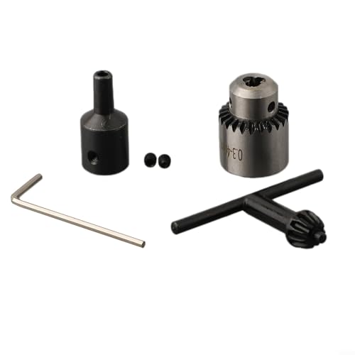 Motor-Bohrfutter-Set mit Verbindungsstangenhülse, Bohrfutter-Adapter für elektrische Bohrmaschinen, Präzisions-Arbeitshaltung (8 mm Bohrfutter-Set) von Elchuiaby