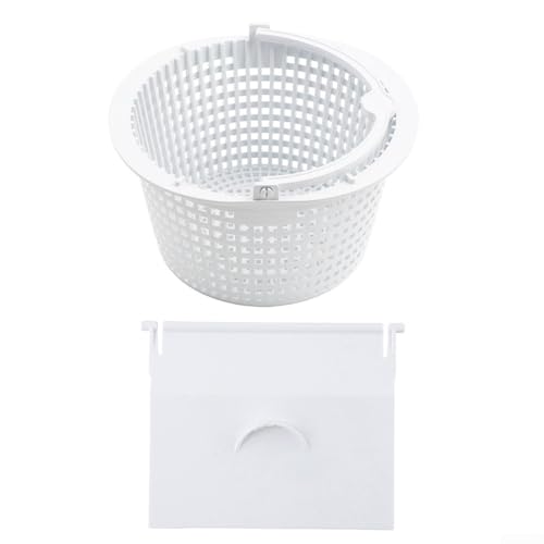 Pool Skimmer Weir Tür und Filterkorb Set SPX1091K1 SPX1091C kompatibel mit SP1091LX SP1091LXWM oberirdischen Inground Swimming Pool (2 Stück) von Elchuiaby