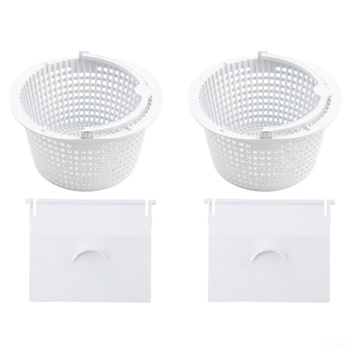 Pool Skimmer Weir Tür und Filterkorb Set SPX1091K1 SPX1091C kompatibel mit SP1091LX SP1091LXWM oberirdischen Inground Swimming Pool (4 Stück) von Elchuiaby