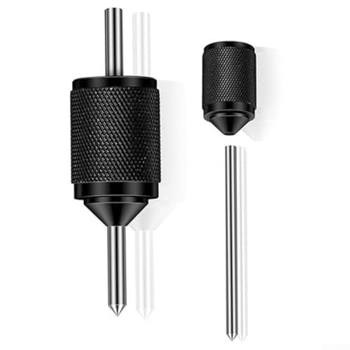 Transferzentrum-Ausrichtungsstanzer-Set, gehärteter Stahlstift-Set, für Präzisions-Metallbearbeitungsprojekte (8,9 cm) von Elchuiaby