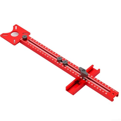 Trimmmaschine Holzbearbeitung Runde Jig Trimming Tool, Positionierung Schlitzhilfen für Blech Stanzen Schneidebretter (D) von Elchuiaby